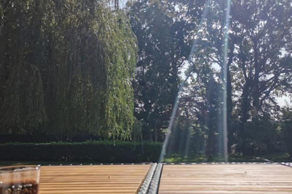 La Villa Du Lac A Mesnil Saint Pere Exteriér fotografie